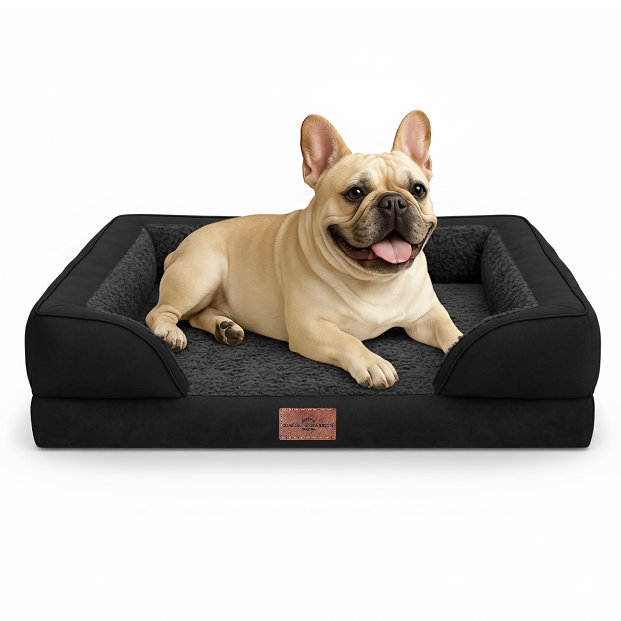 Cama ortopédica Comfort Expression para perros medianos con soporte ergonómico.