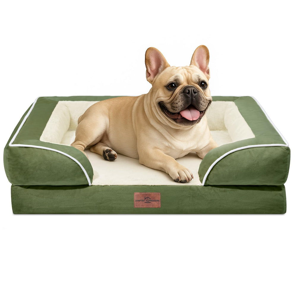 Cama ortopédica Comfort Expression para perros medianos, soporte para articulaciones y tamaño 30x20.