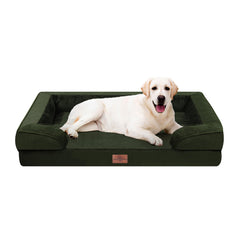 Cama Comfort Expression XL vista frontal, ofrece apoyo cómodo para perros grandes