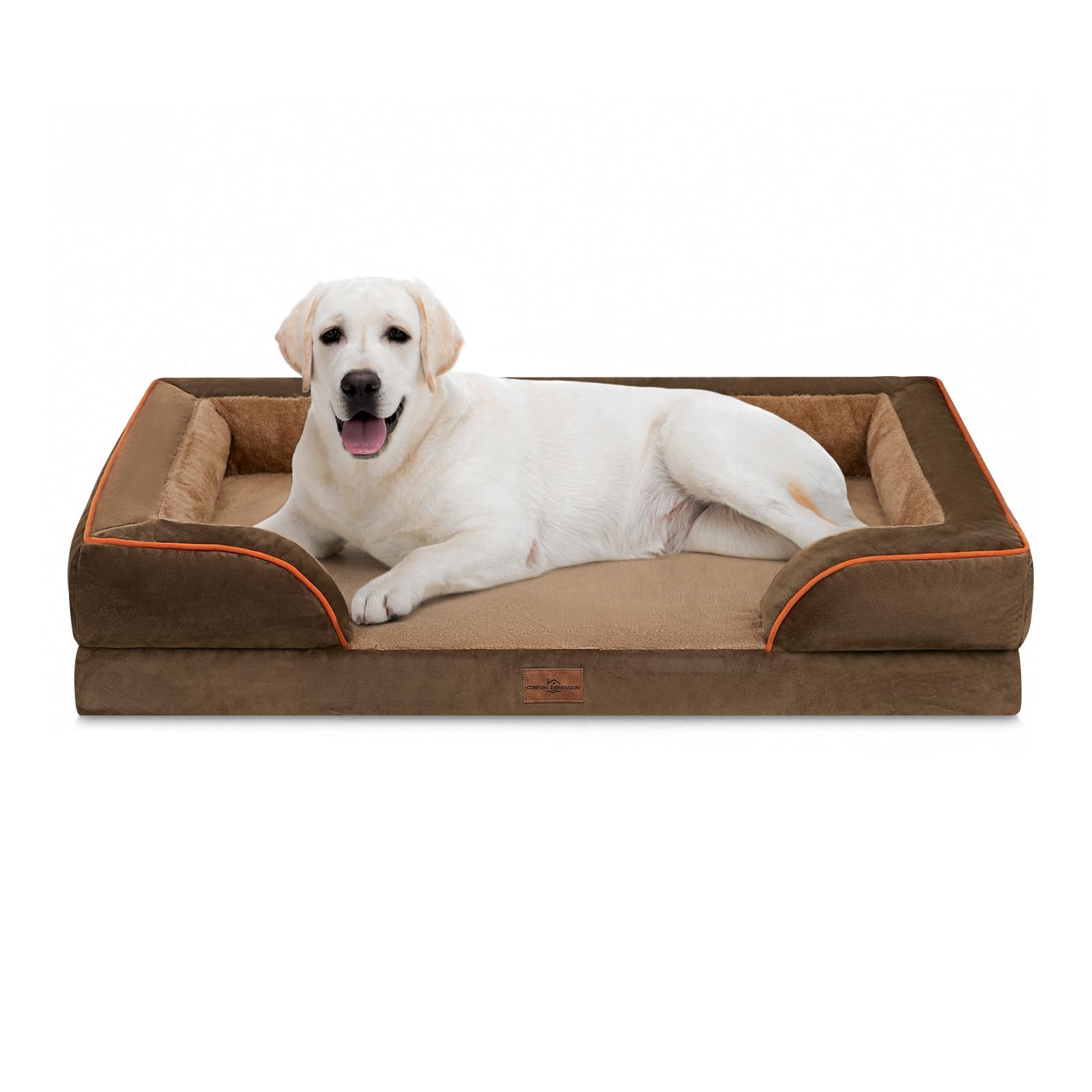 Comfort Expression: espuma huevo 28D ofrece soporte cómodo para perros XXL.