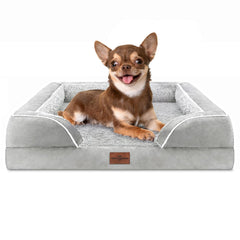 Cama Comfort Expression para perros pequeños 24x16 con soporte ortopédico.