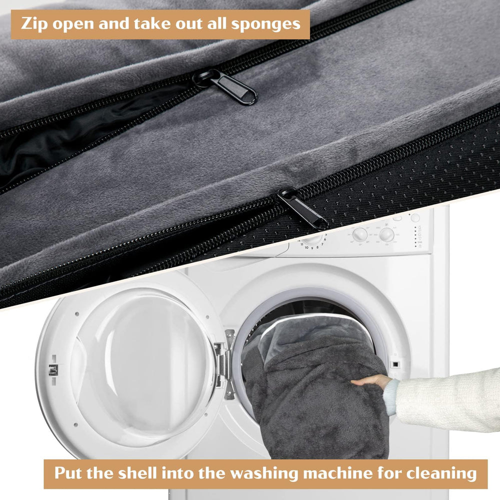 Dimensiones 48x30 pulgadas en la cama Comfort Expression para perros grandes
