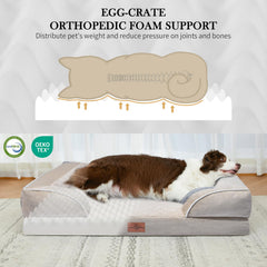 Comfort Expression: espuma ortopédica con celdas para soporte uniforme.