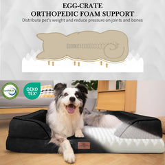 Funda lavable de Comfort Expression para cama de perros, limpieza rápida.