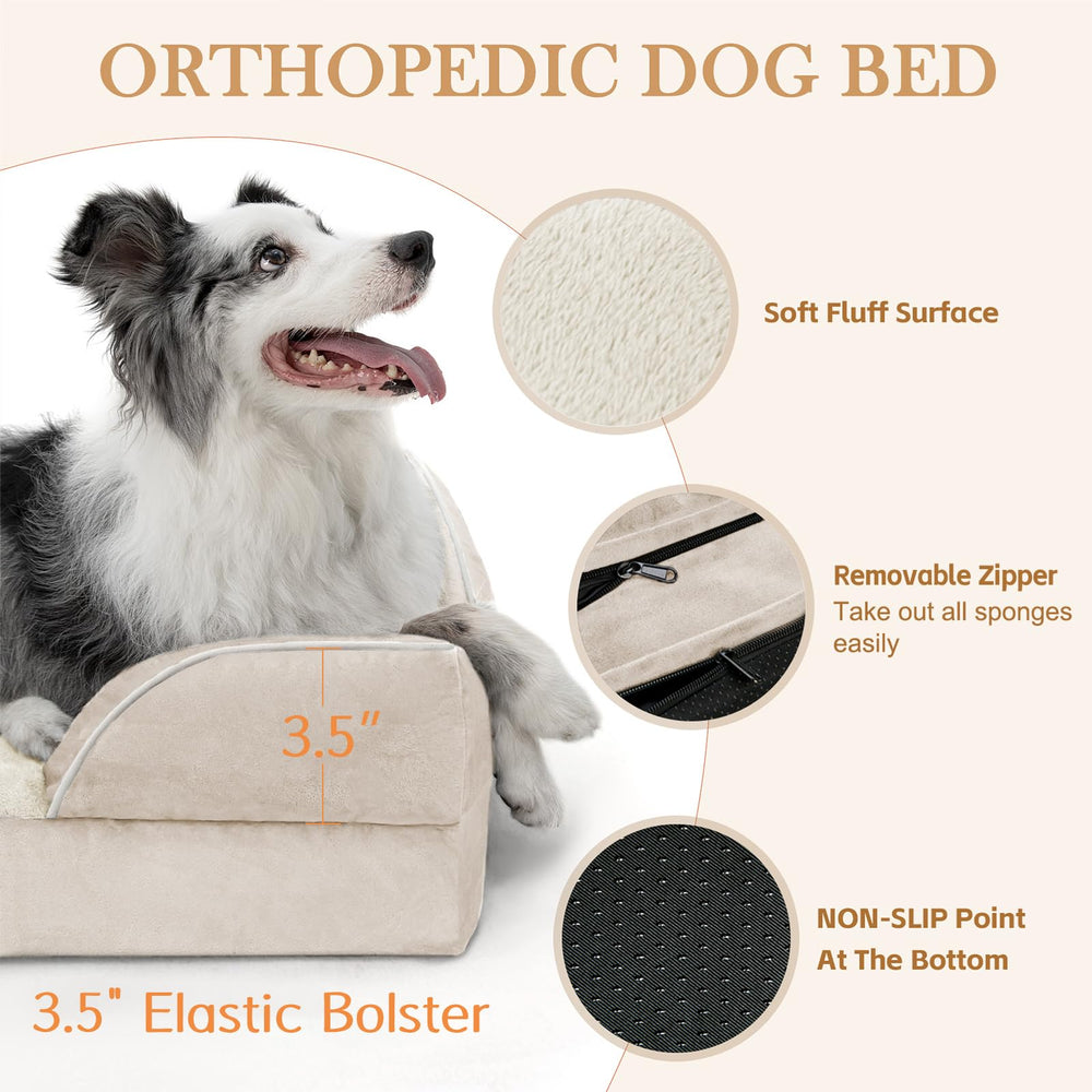 Superficie suave de felpa Comfort Expression cuida piel y patas.
