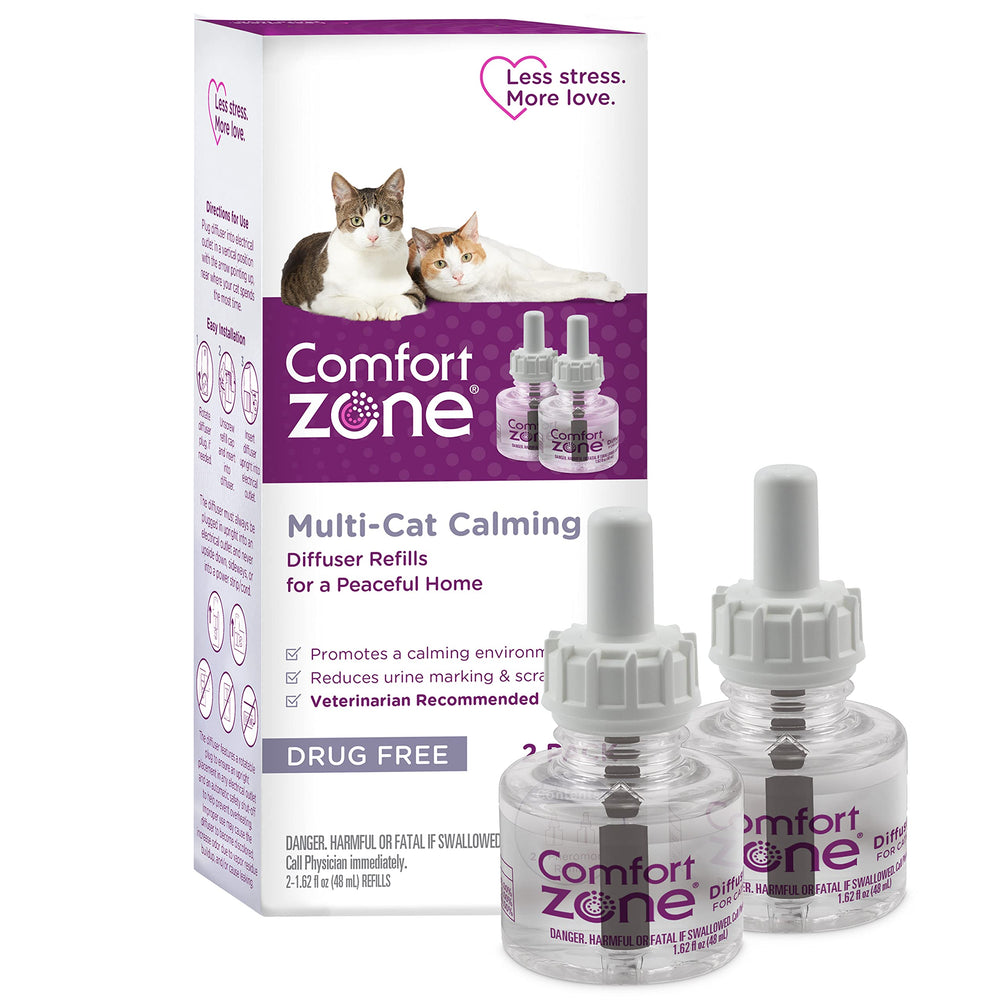 Difusor Comfort Zone para gatos multi, calma constante en la habitación.