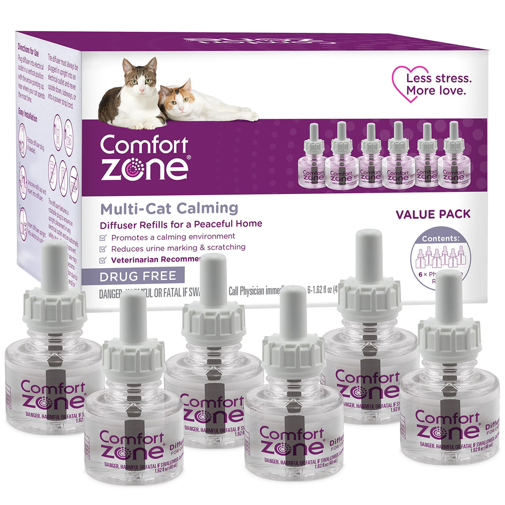 Difusor Comfort Zone Multi-Gato en acción, ayuda a crear un ambiente más tranquilo en casa.