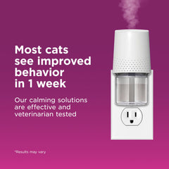Recarga de difusor para gato Comfort Zone, ideal ante cambios en rutina.