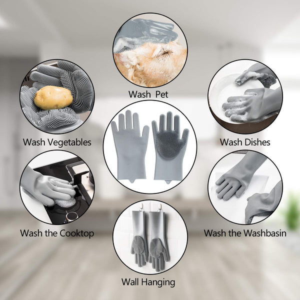 COMMEMA guantes de fácil limpieza: enjuaga y seca al aire