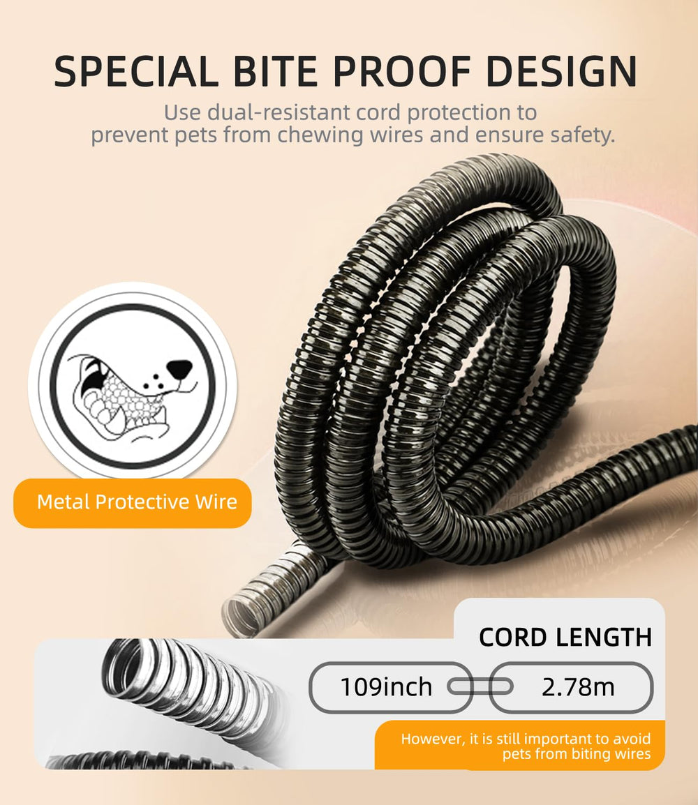 Comoil Cama para mascota impermeable y lavable para limpieza fácil.