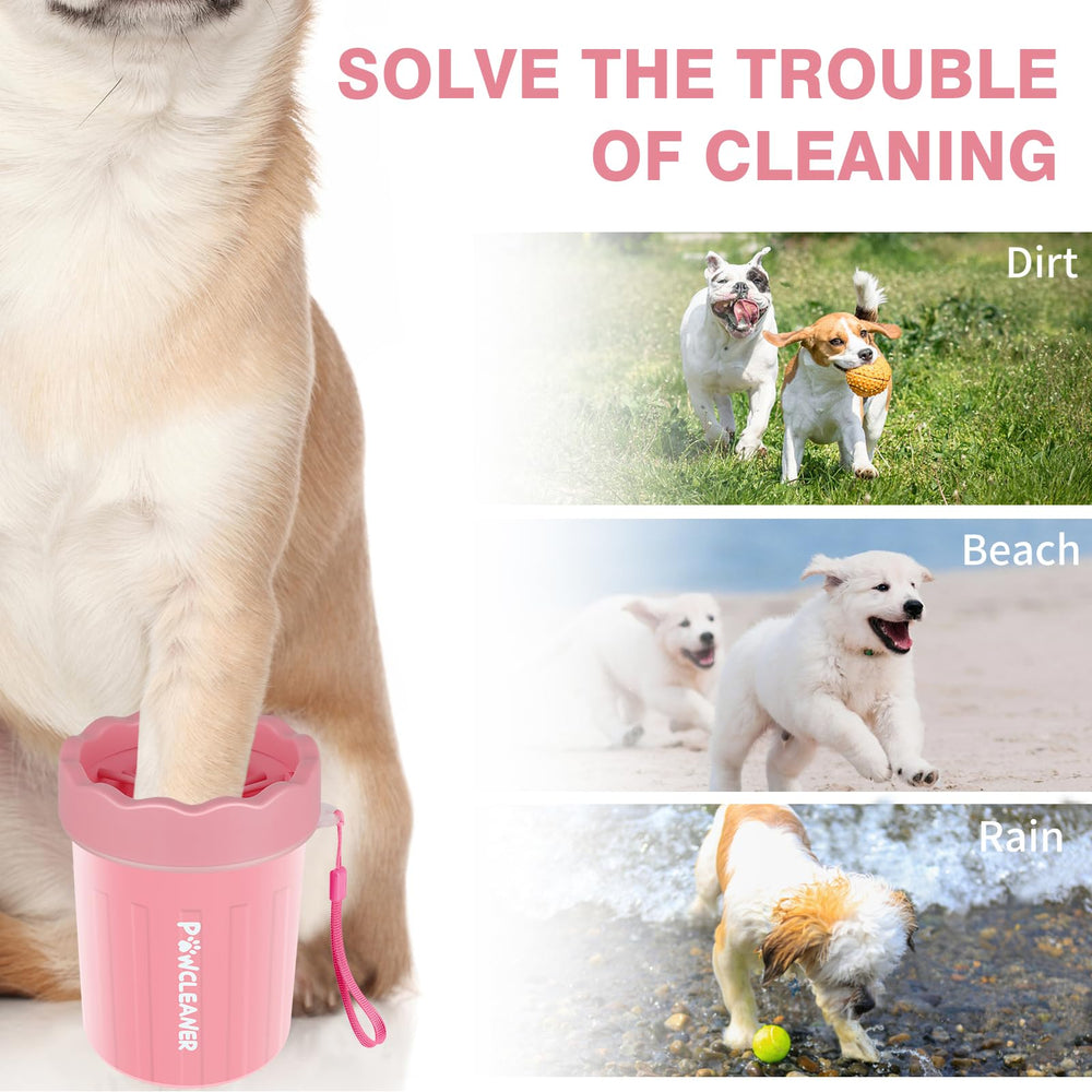Toallas absorbentes de Comotech para secar patas tras la limpieza.