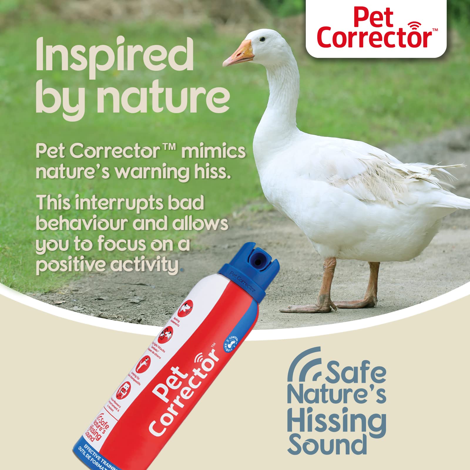 Paquete de 4 botellas Pet Corrector para uso diario en casa.