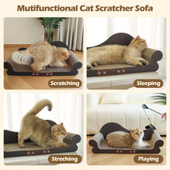 ComSaf dos gatos-relajacion, área amplia para felinos