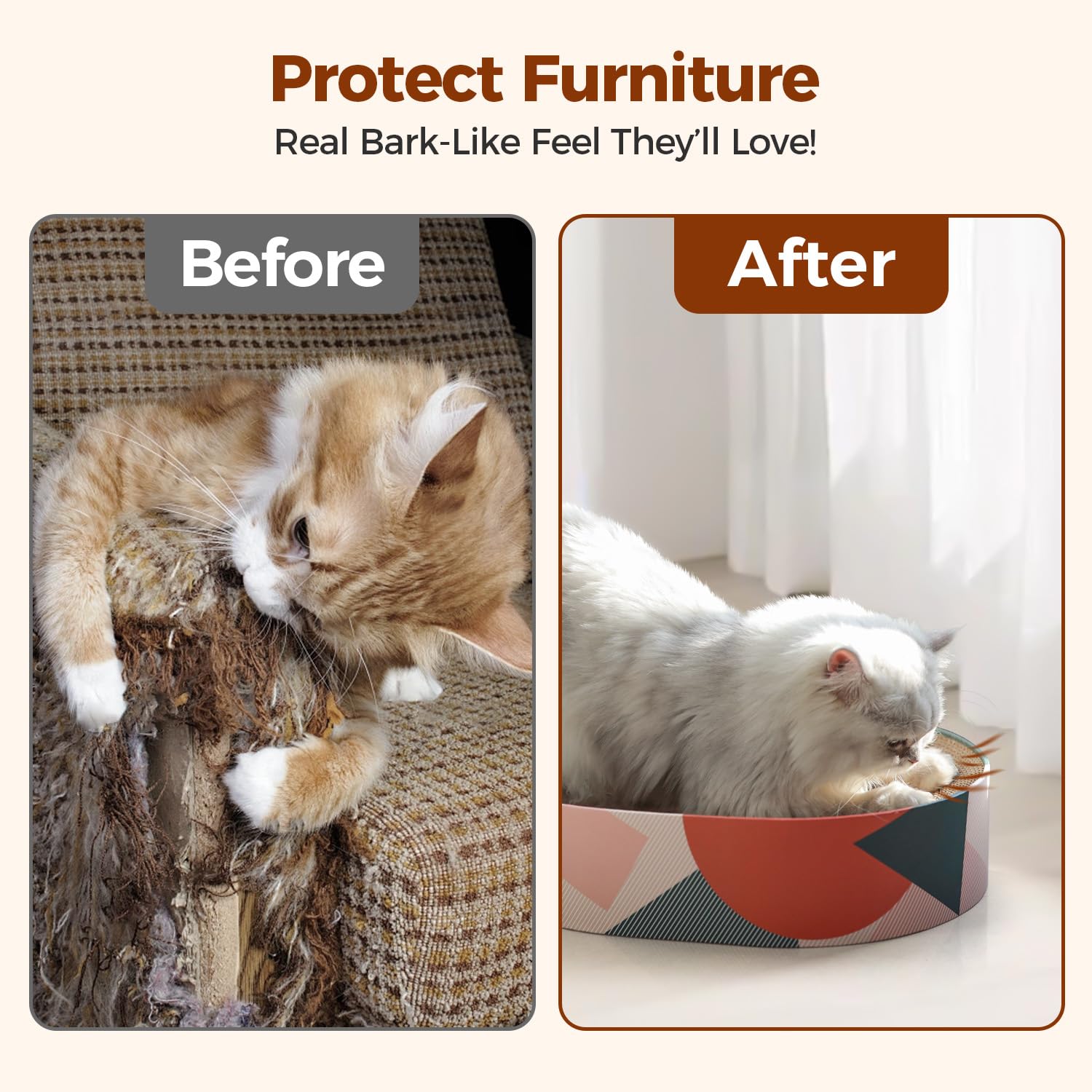 ComSaf seguridad-material-no-toxico, cubre las necesidades del gato sin riesgos.