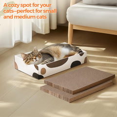Tablas de rascar reversibles ComSaf: mayor vida útil para gatos