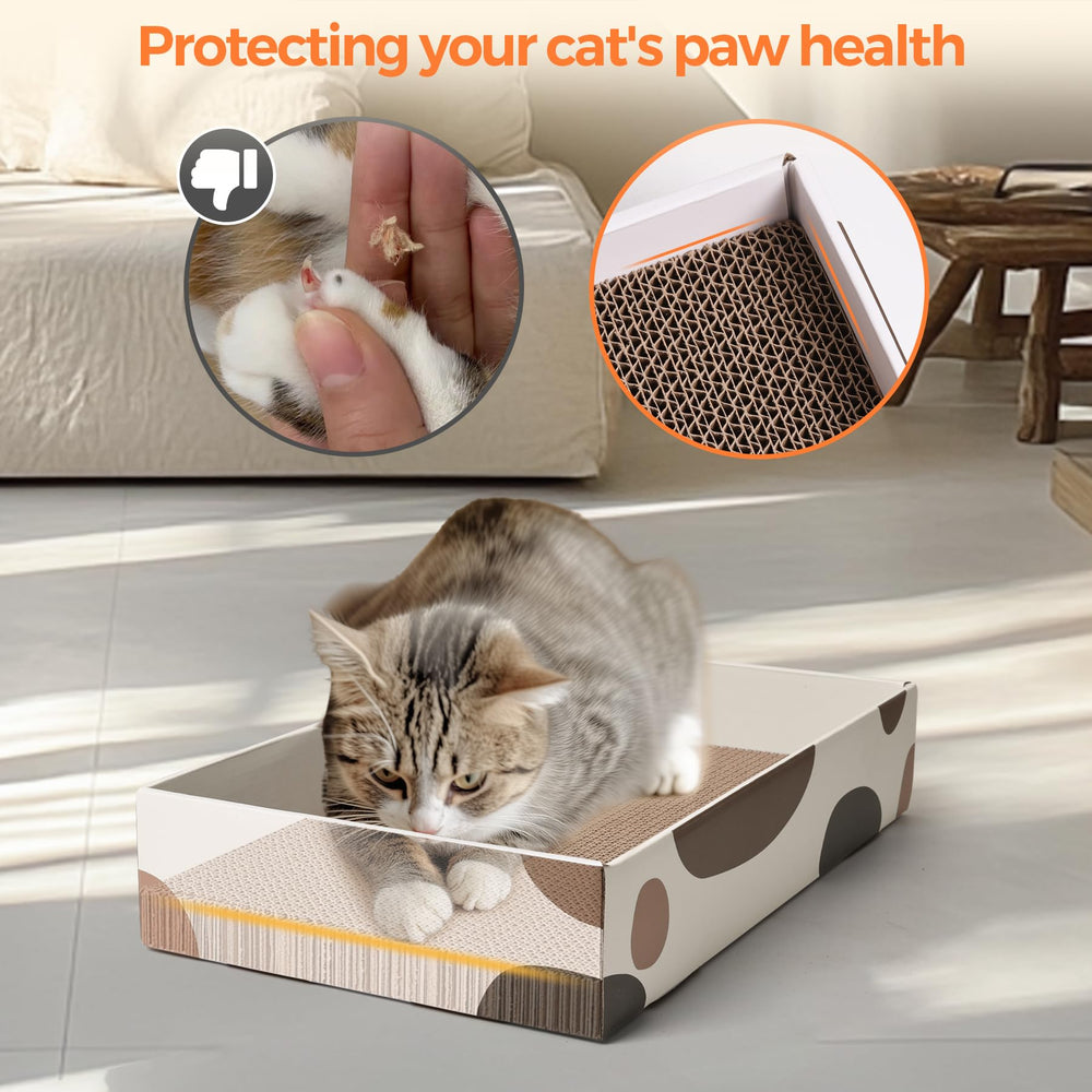 Uso en interiores con gatos ComSaf: juego y afilado seguro