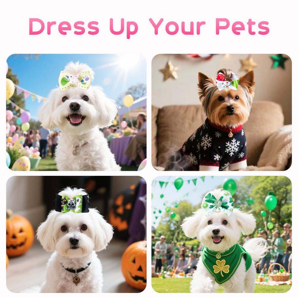 COMSUN lazo-san-valentin-perro, estilo romántico para paseos y retratos.