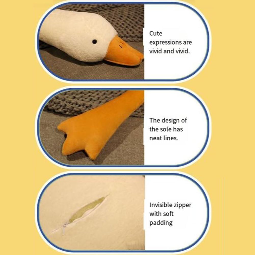 Pato Grande Peluche: confort suave para momentos de calma.