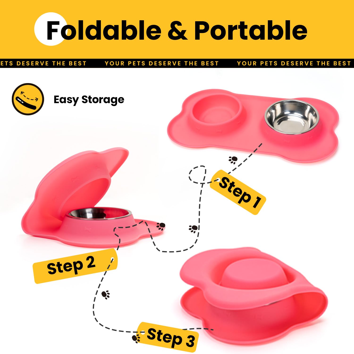 Conlun bandeja de viaje plegable, ideal para paseos y viajes.