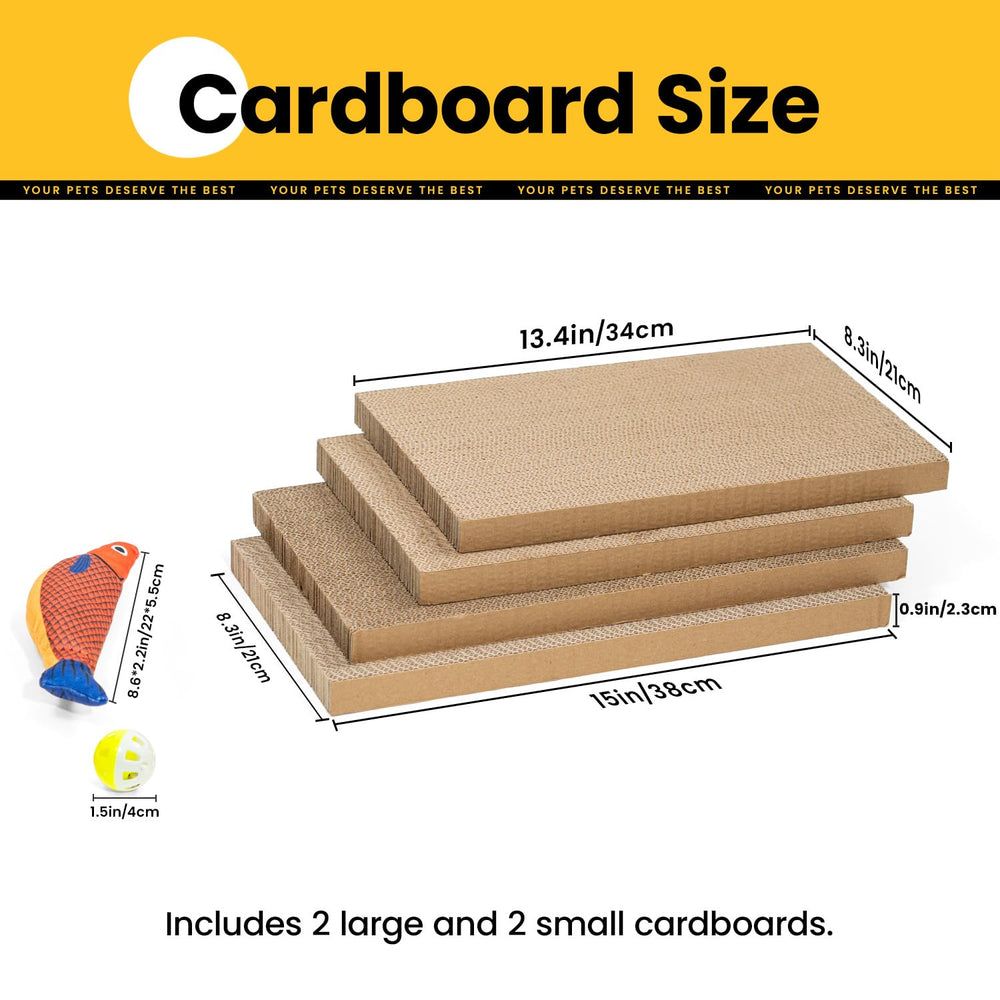 Conlun diseño degradado en caja rascadora para gatos elegante y moderno