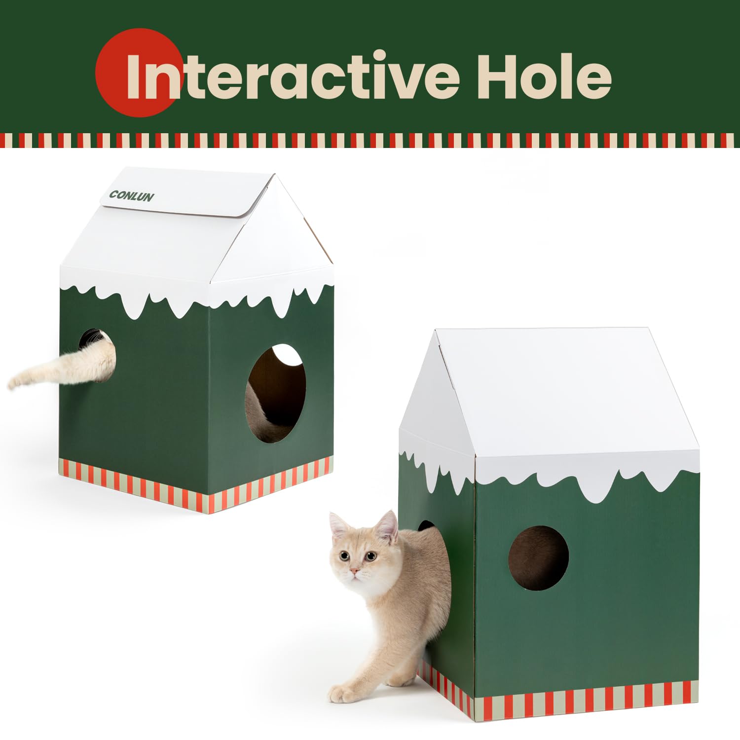 Conlun Catnip gratis para atraer al gato a jugar.