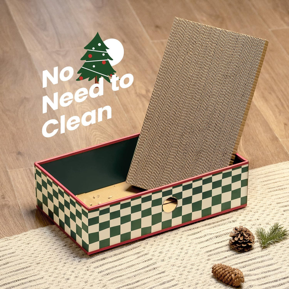 Conlun regalo navidad para gato, diseño festivo y práctico
