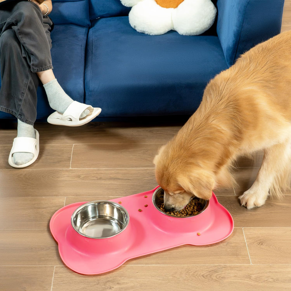 Conlun cuencos grandes para perros — capacidad suficiente para comidas abundantes.