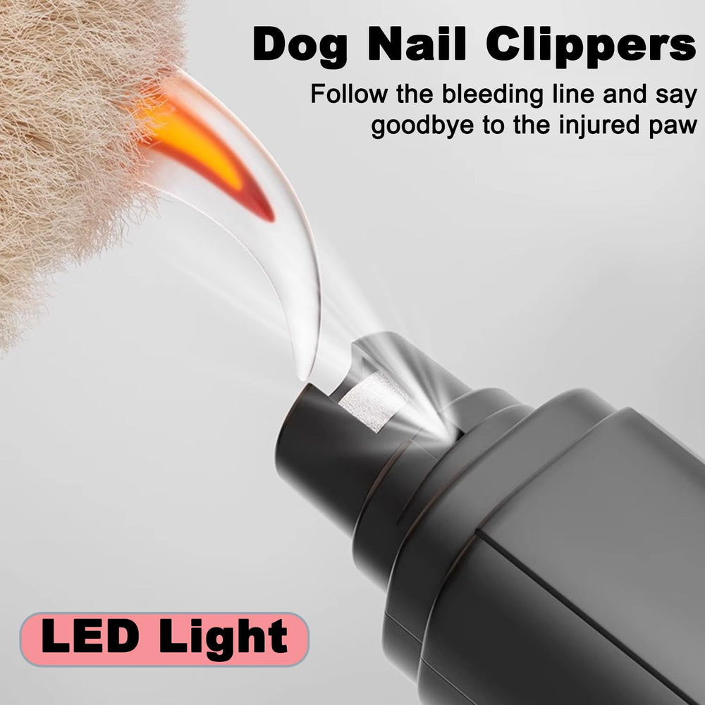 Consss lijadora de uñas para perro a 7500rpm, acabado rápido y preciso.