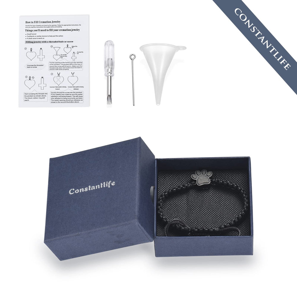 Constantlife caja regalo para pulsera memorial, regalo significativo.