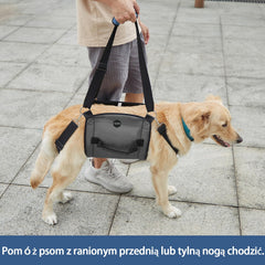 COODEO Portador para perros XL recorte de uñas con apoyo seguro.