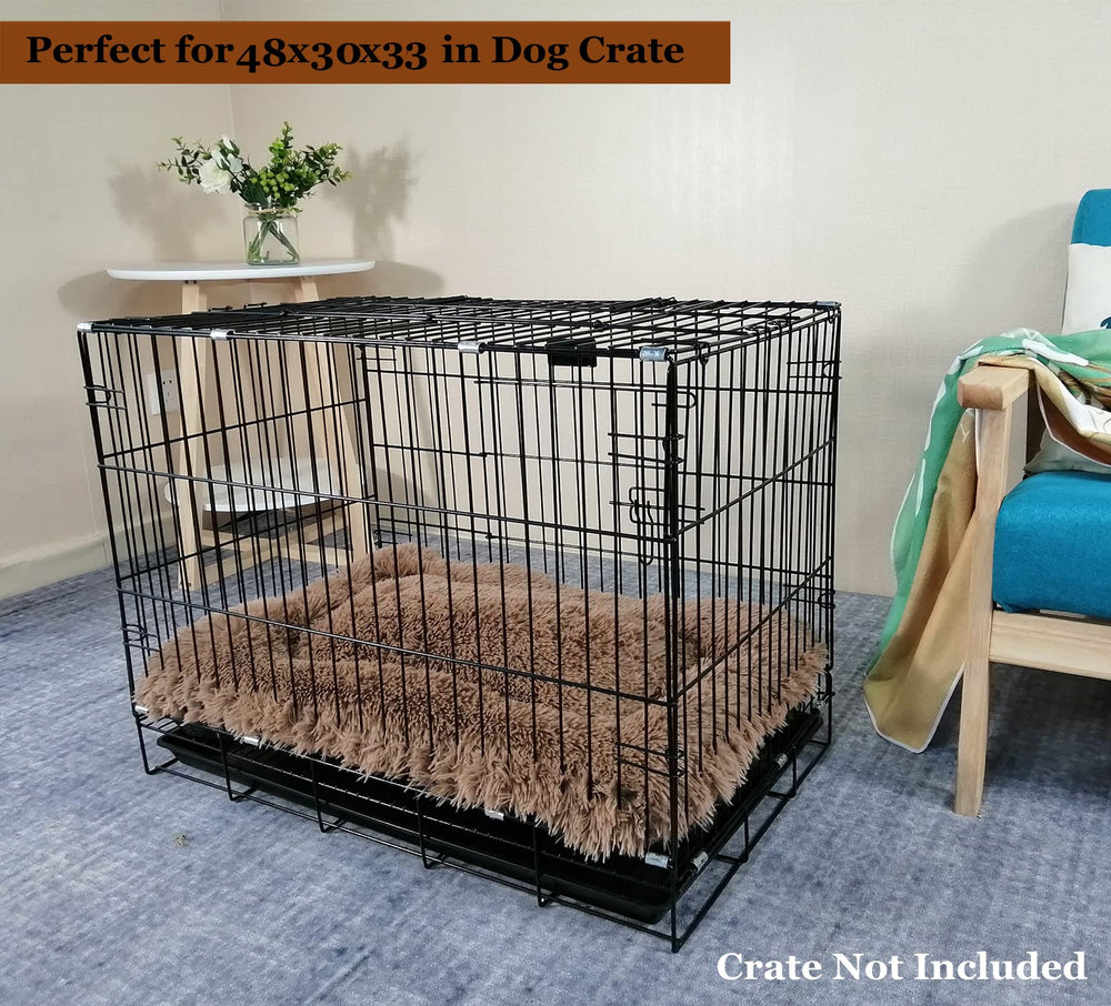 Cama para perro adaptable a jaula 48x30 pulgadas de Coohom.