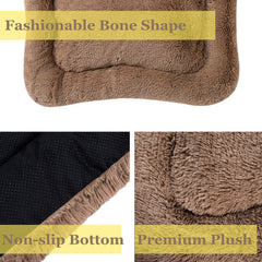 Base antideslizante de Coohom para cama de perro estable.
