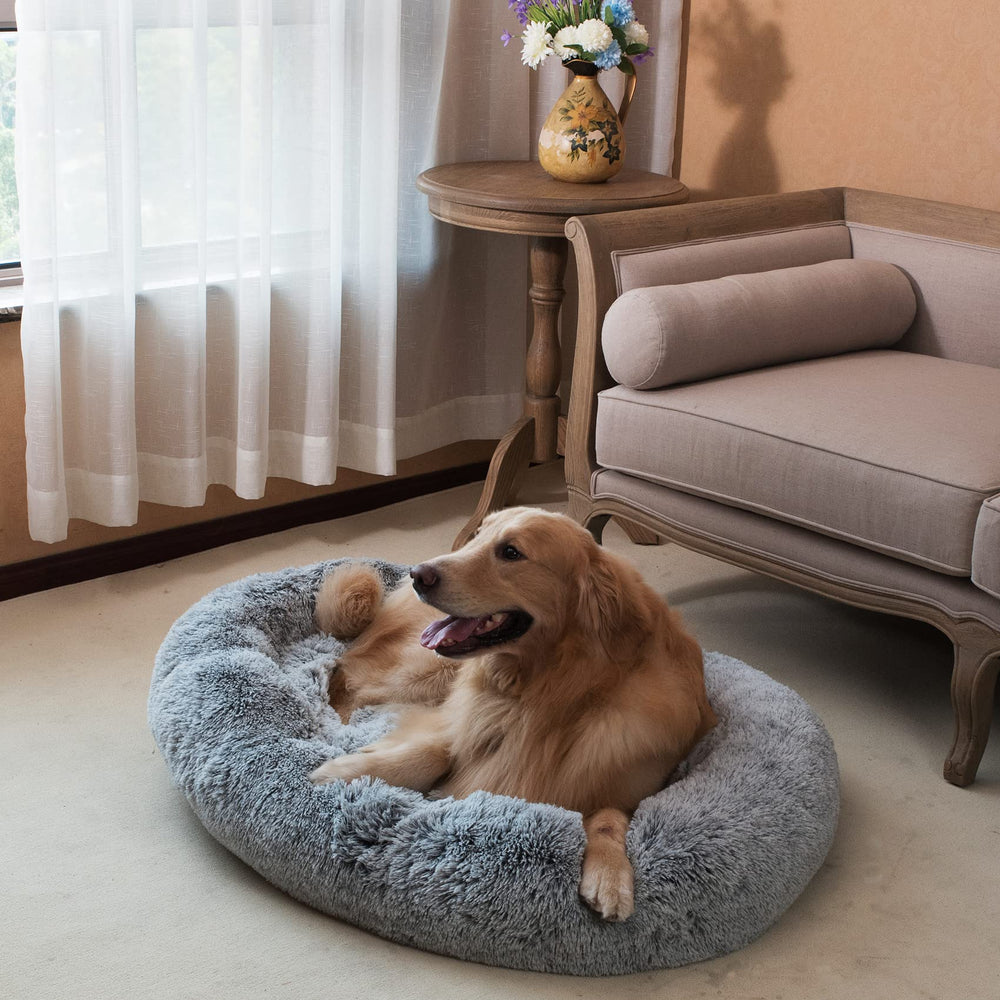 Cama Coohom lavable a máquina; fácil cuidado y mantenimiento en gris.
