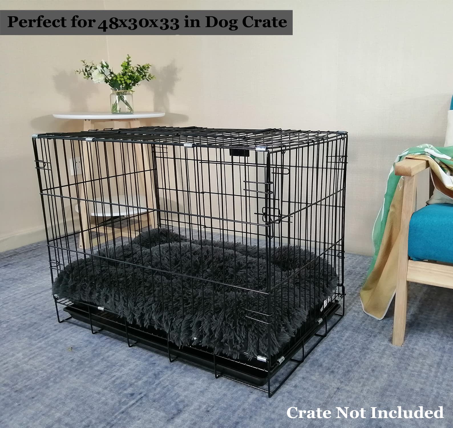 Cama Coohom Deluxe lavable a máquina, limpieza rápida para mascotas.