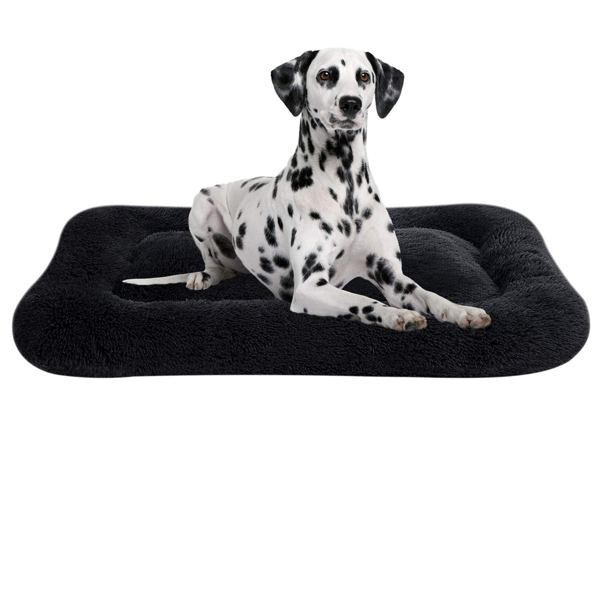 Cama suave Coohom Deluxe para perros, altura 3,94 pulgadas, mantiene cálido el interior