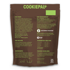 Ingredientes orgánicos de CookiePal: lentejas molidas y harinas.