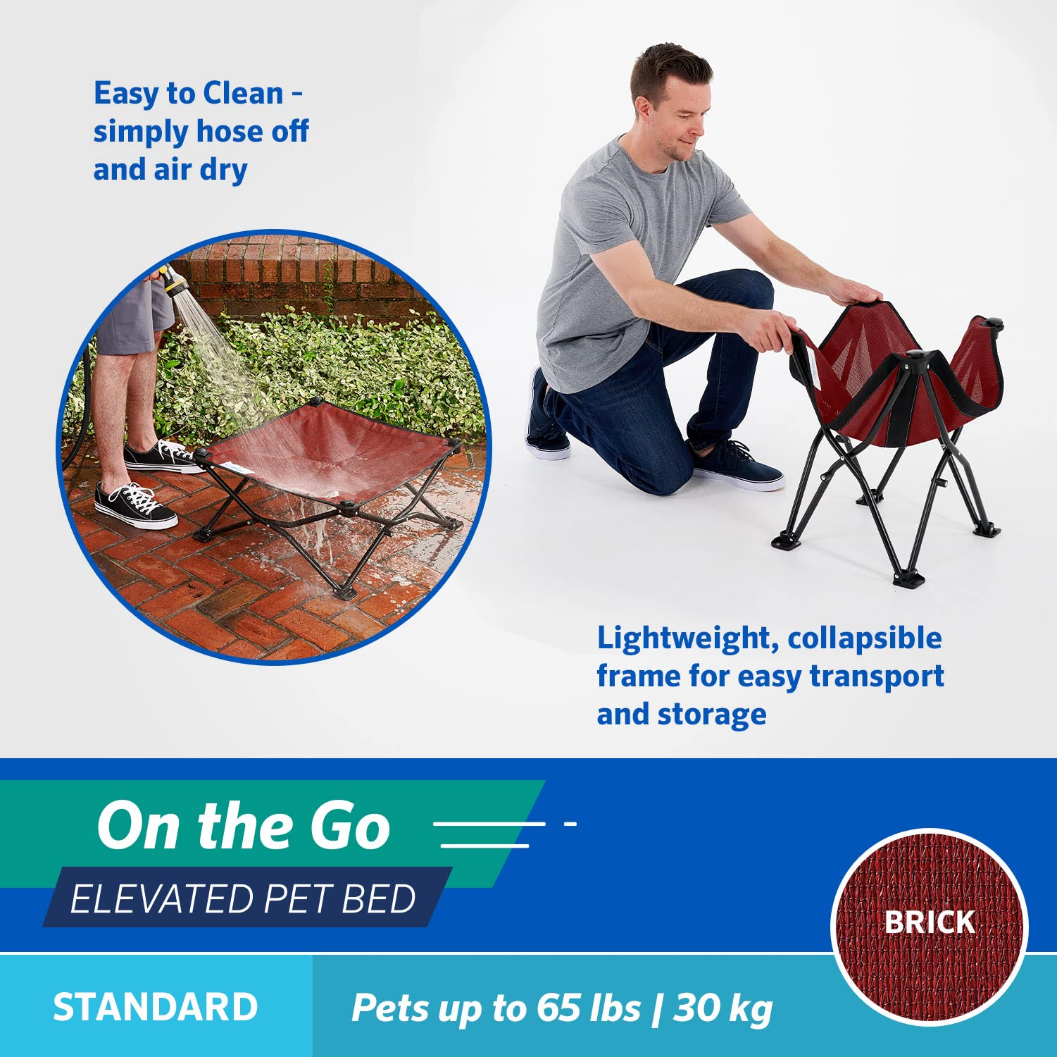 Coolaroo: tela transpirable con flujo de aire de 360° para enfriar.