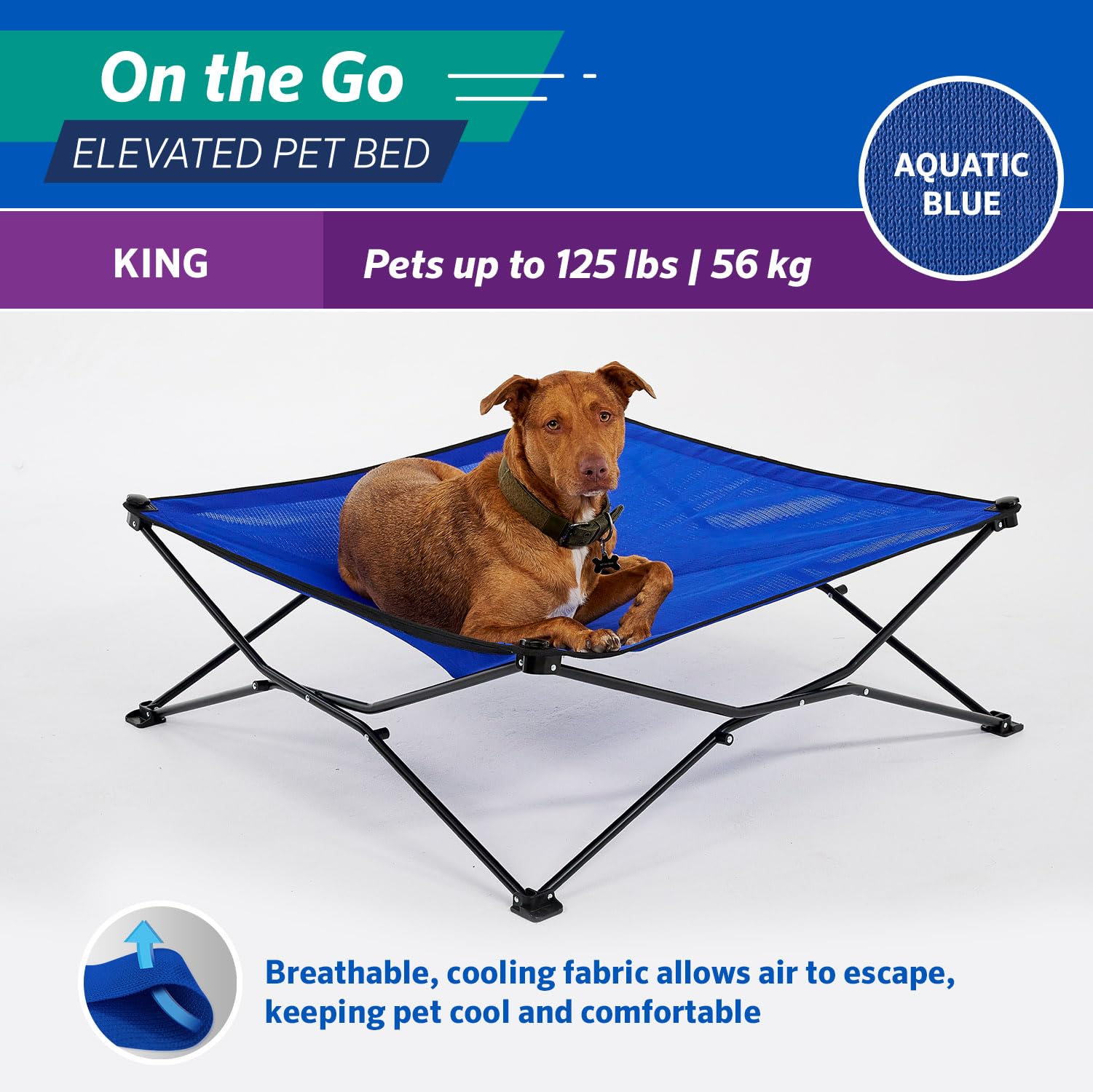 Ideal para acampar, caminar o viajar con tu perro