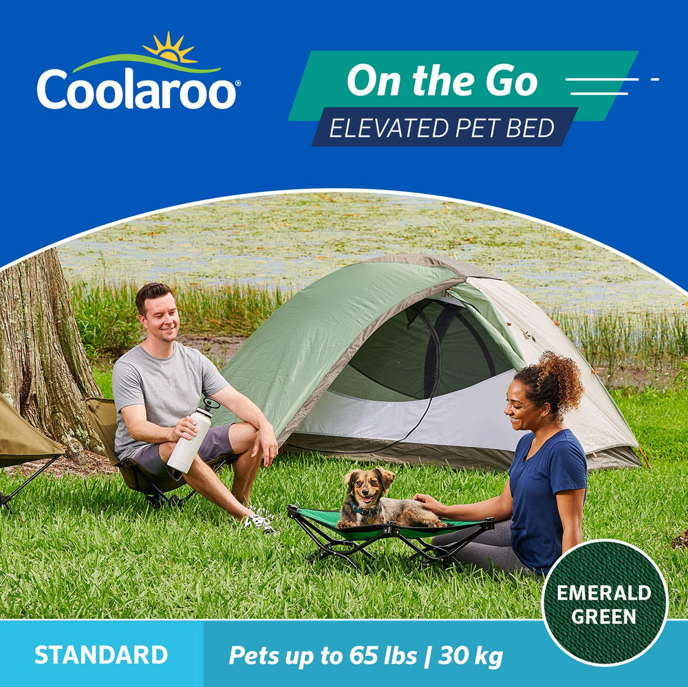 Coolaroo On-The-Go tela resistente a humedad, fácil de limpiar.