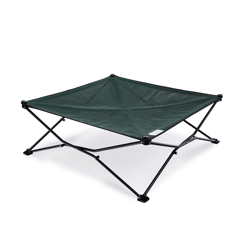 Coolaroo para viajar: cama-perro-elevada-plegable con comodidad al aire libre