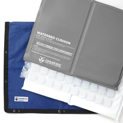 CoolerDog Hydro Cooling Mat: cubierta lavable para uso diario y fácil limpieza.
