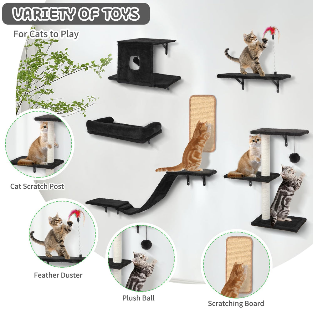 Coolsheepsia escalones para subir y descansar en la pared.