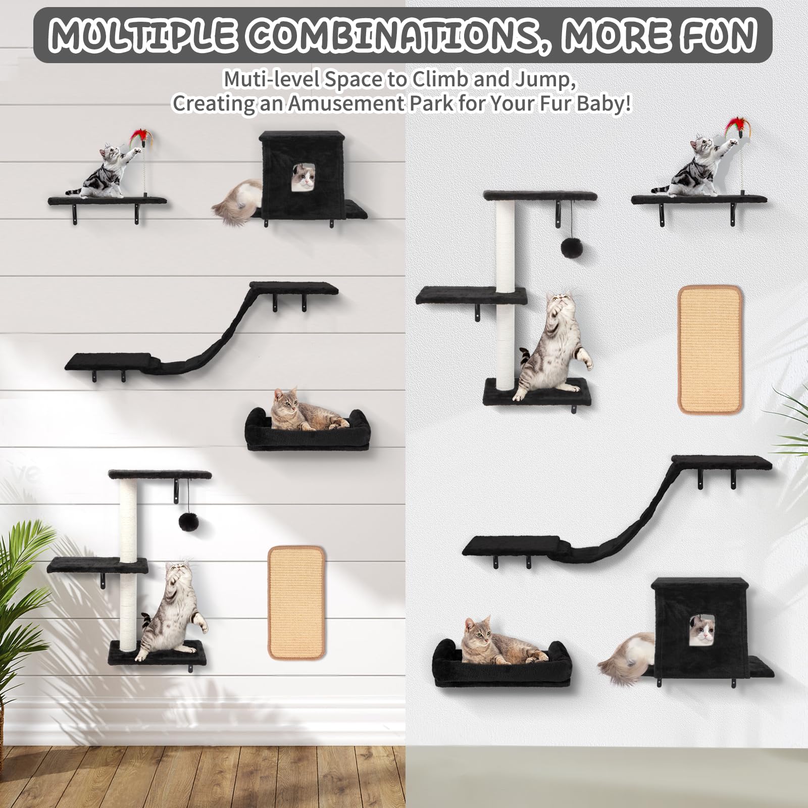 Coolsheepsia rascador de pared, cuida uñas y muebles.