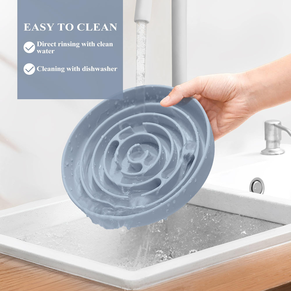 Coomazy azul claro, diseño agradable para la mesa del perro.