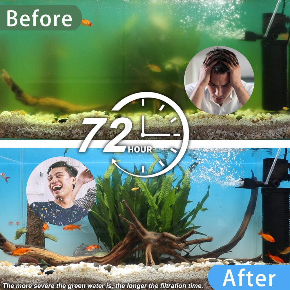 Lámpara U-V de coospider-repta desinfecta y clarifica el agua.