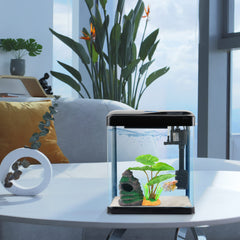 COOSPIDER filtro 3-en-1, bomba silenciosa, mantiene el acuario estable.