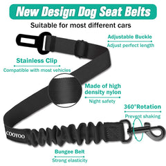 COOYOO correa perro ajuste 24-31 pulgadas ideal para perros de distintos tamaños.