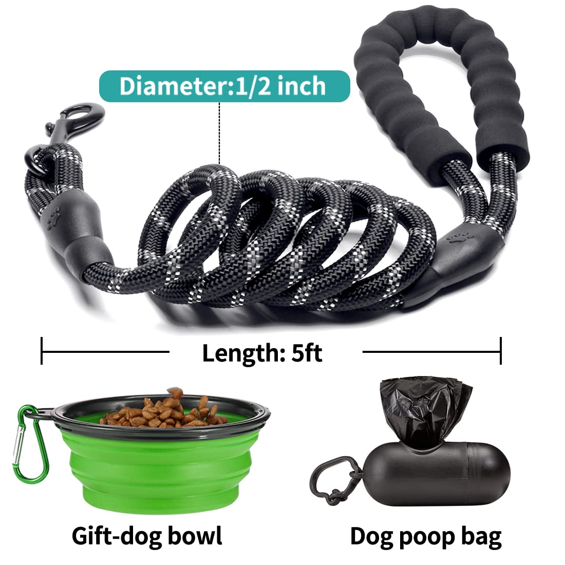 Dispensador de bolsas COOYOO para mantener limpieza en exteriores.
