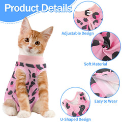 Coppthinktu mono recuperación gato azul diseño cómodo y transpirable