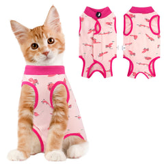 Coppthinktu mono de recuperación para gata, vista frontal, cómodo y seguro.